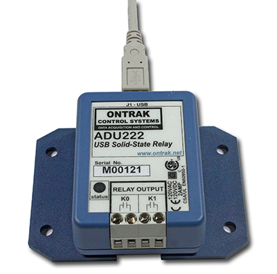 ADU222 USB Dual Solid-State Relay Interface Module