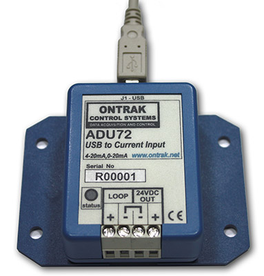 ADU72 USB to 4-20mA Interface Module